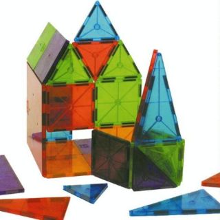 Magna Tiles 100 piece Clear Colors Set
