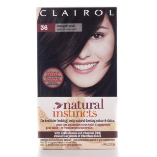 Clairol Natural Instincts #36 Midnight Hair Color (Pack of 4