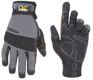 Custom Leathercraft 125M Handyman Flex Grip Work Gloves, Medium