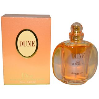 Christian Dior Dune Womens 3.4 ounce Eau de Toilette Spray