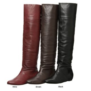 Victoire Womens Varielle Over the knee Wedge Boots
