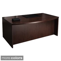 Mayline Mira Series 66 inch Bow front Desk Shell Today: $759.99 3.0 (1