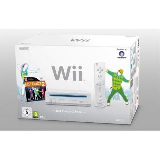 PACK Wii BLANCHE JUST DANCE 2   Achat / Vente WII PACK Wii BLANCHE