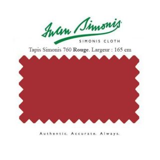 Tapis Simonis 760 165 cm rouge   Achat / Vente PIECES DETACHEES