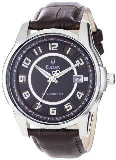 Bulova Mens 96B128 Precisionist Claremont Brown Leather Watch