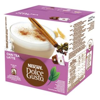 nescafe dolce gusto chai tea latte 8 dosettes the 8 dosettes lait 159