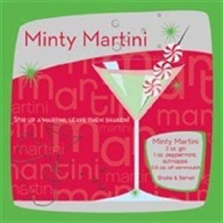 20 Pack Beverage Napkin  Minty Martini Case Pack 132 