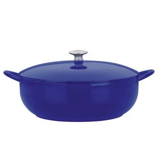 Dansk Mario Batali Blue Cast Iron Stew Pot