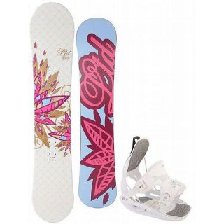 LTD Betty Womens 154 cm Snowboard And Flow Muse Bindings