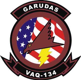US Navy VAQ 134 Garudas Squadron Decal Sticker 3.8  