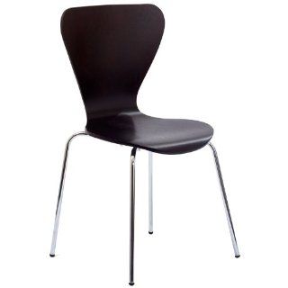 LexMod Arne Jacobsen Style Series 7 Side Chair in Wenge
