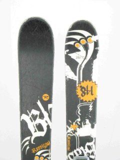 Used Rossignol Scratch Blast Skis with Binding 138cm C