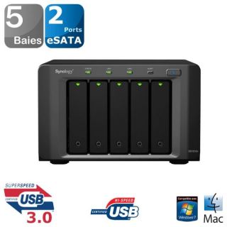 SERVEUR STOCKAGE   NAS Synology Boîtier NAS 5 Baies Performance DS