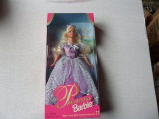 1997 Princess Barbie in Purple Dress Toys & Games