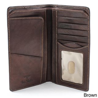 Tony Perotti Prima Italian Leather Checkbook Wallet