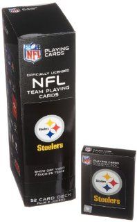 NFL Pittsburgh Steelers Playing Cards: Sports & Outdoors