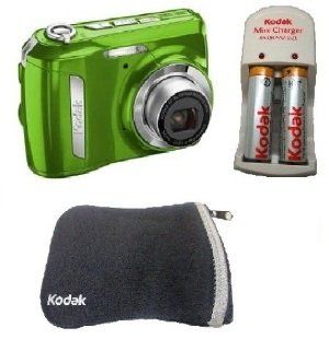 Kodak Easyshare C142 GREEN w/Kodak Case, Kodak Charger & 2