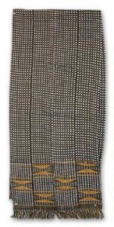 Cotton kente cloth scarf, Royal Checks Clothing
