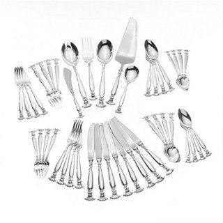Wallace Romance of the Sea 46 Piece Sterling Silver