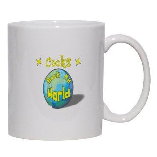 Cooks Rock My World Mug for Coffee / Hot Beverage (choice