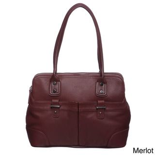 Perlina Taylor Leather Satchel Bag