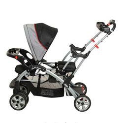 Baby Trend Sit N Stand Plus Double Stroller in Millennium