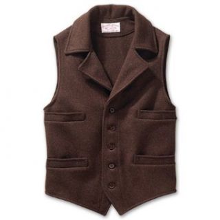 Filson Mackinaw Wool Western Vest: Clothing