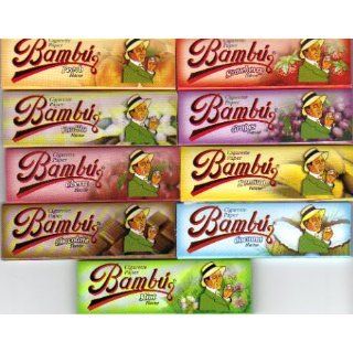 Bambu Flavored Cigarette Rolling Papers 