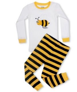 Leveret Bumble Bee 2 Piece Pajama 100% Cotton (Size 6M