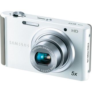 Samsung ST77 16.1MP White Digital Camera