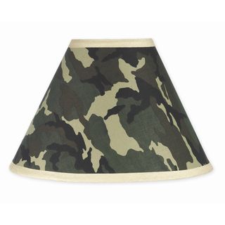 Sweet JoJo Designs Green Army Camouflage Lamp Shade