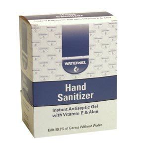  Instant Hand Sanitizer Gel Water Jel Packets 144/box Beauty