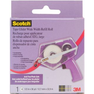 Scotch Advanced Tape Glider Refill .5X36yds (1/Pkg)