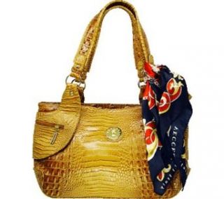 Vecceli Italy Handbag   (AS 151)   Brown Crocco Clothing