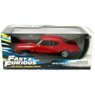 FAST&FURIOUS 4   Chevrolet Chevelle 1970 rouge   Achat / Vente MODELE