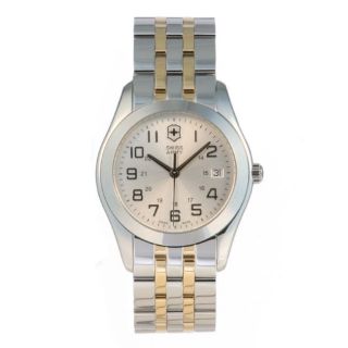 Swiss Army Mens Alliance Silver Dial Watch