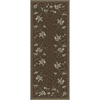 Woven Viscose Anemone Umber Runner Rug (22 x 5) Compare $59.99 Sale