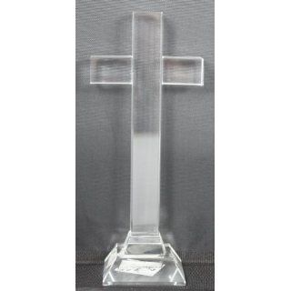 7.75 Standing Glass Cross 