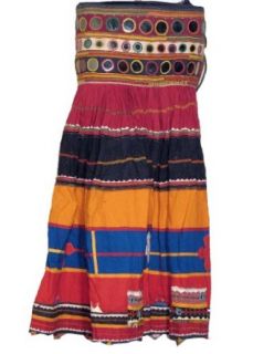 Bohemian Tribal Bellydance Costume Clothing Gypsy Skirt
