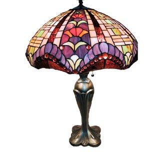 Tiffany style Gothique Manor Lamp
