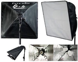 Interfit INT151 EZY FLO Light Kit with 2 Heads, Softboxes