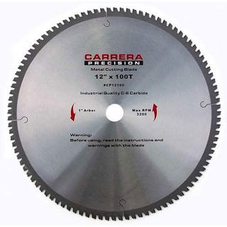 Carrera Precision 12 inch 100 tooth Carbide tipped Saw Blade