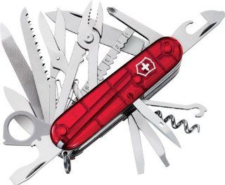 Victorinox Swiss Army SwissChamp Pocket Knife (Ruby