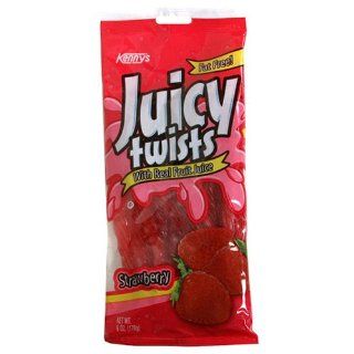 Kennys Strawberry Juicy Twists, 6 Ounce Packages (Pack of 12) 
