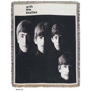 The Beatles With The Beatles Woven Throw (TP153