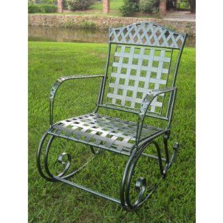Indoor or Outdoor Iron Milano Patio Rocker Chair