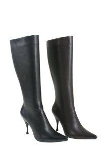 Stiletto Pointy Toe Tall Boots with Plain Upper By Summer Rio Shoes