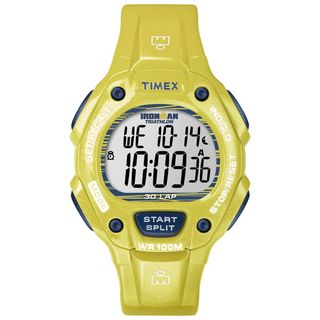 Timex Unisex Ironman Traditional Yellow Sheen Resin 30 Lap Watch