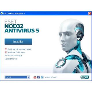 ESET NOD32 Antivirus 5   Renouvellement à télécharger  