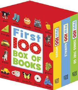 First 100 Box Of Books (Board book)